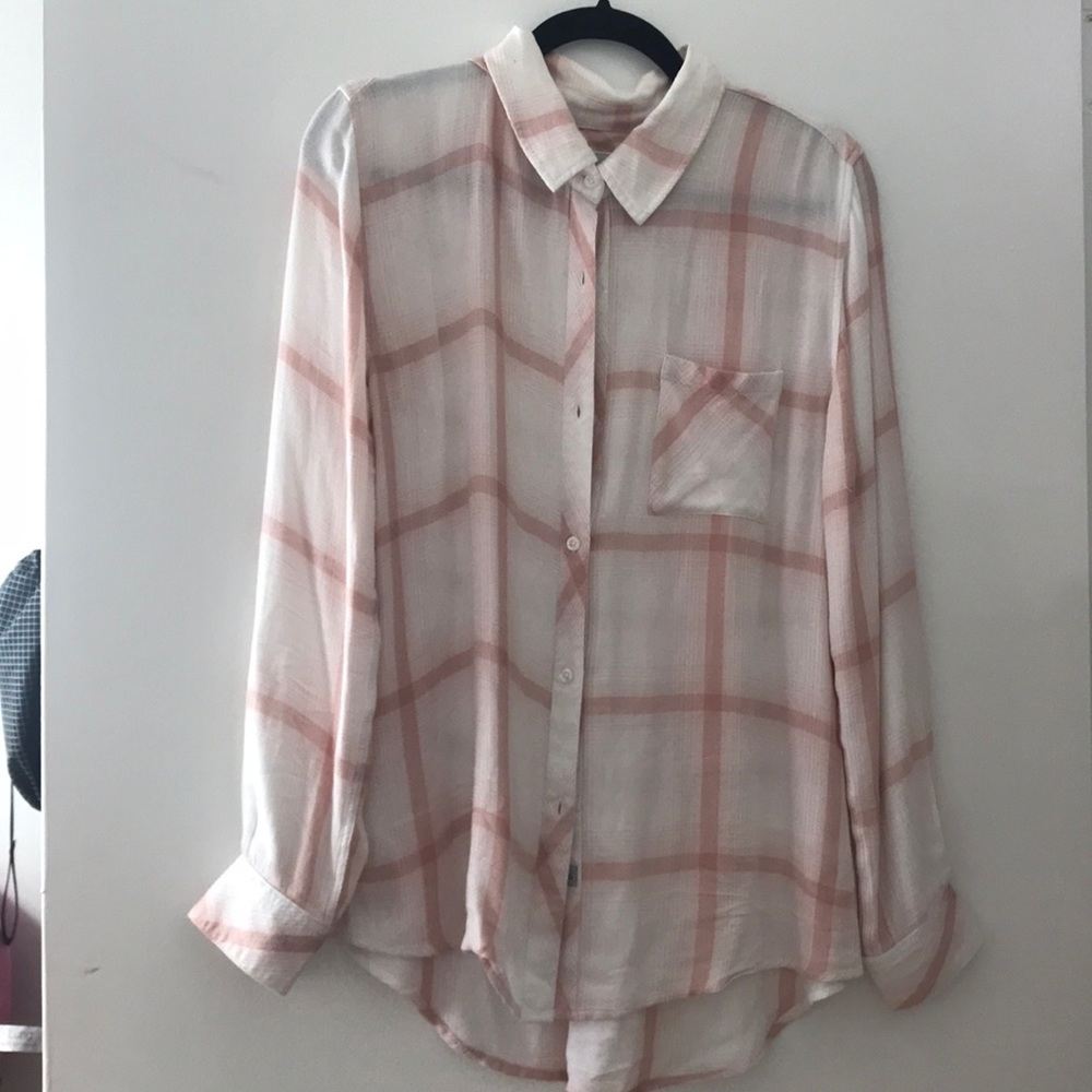 Pink Rails Plaid Long Sleeve